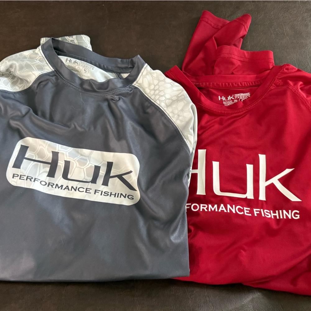 Huk Performance Fabric Shirt - Gray